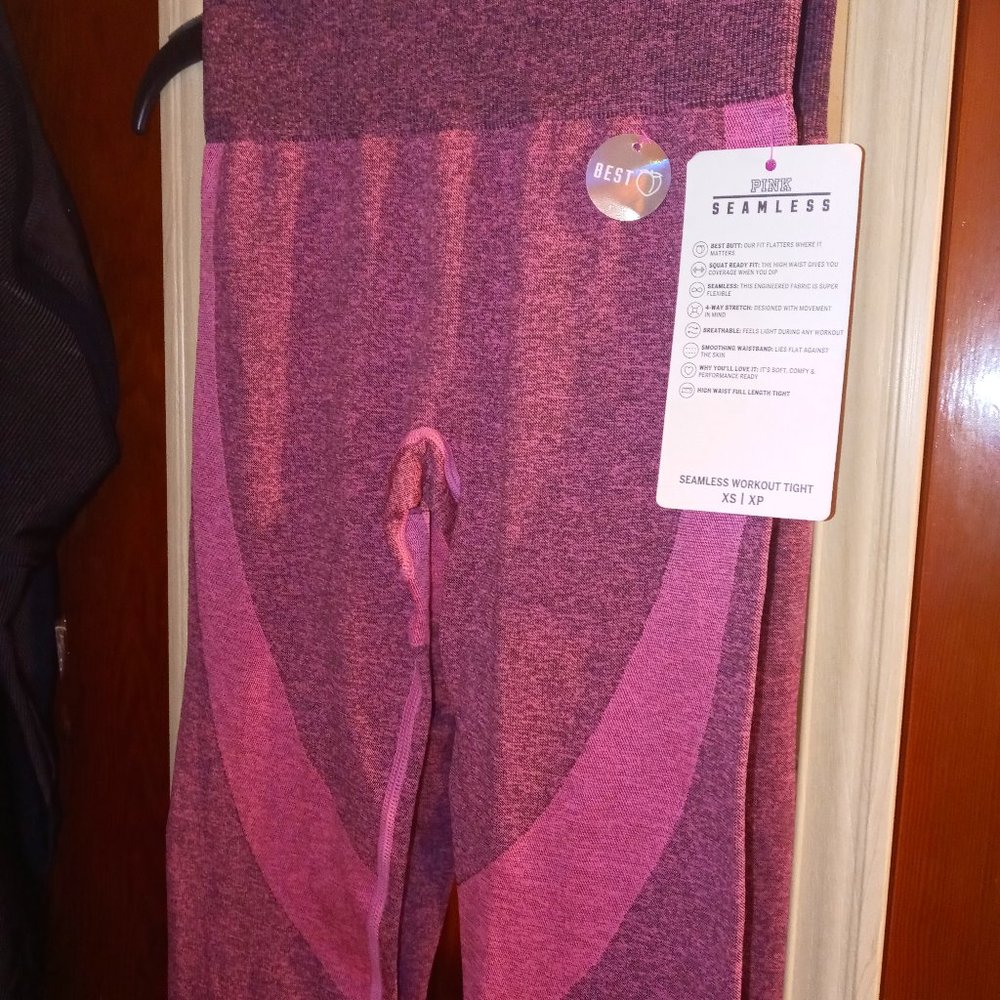 Pink Seamless Pants